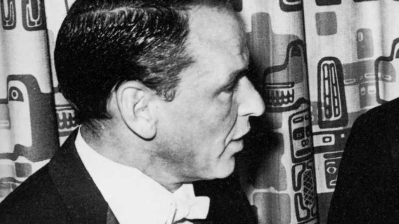 Sinatra sees this young guy who is a war hero