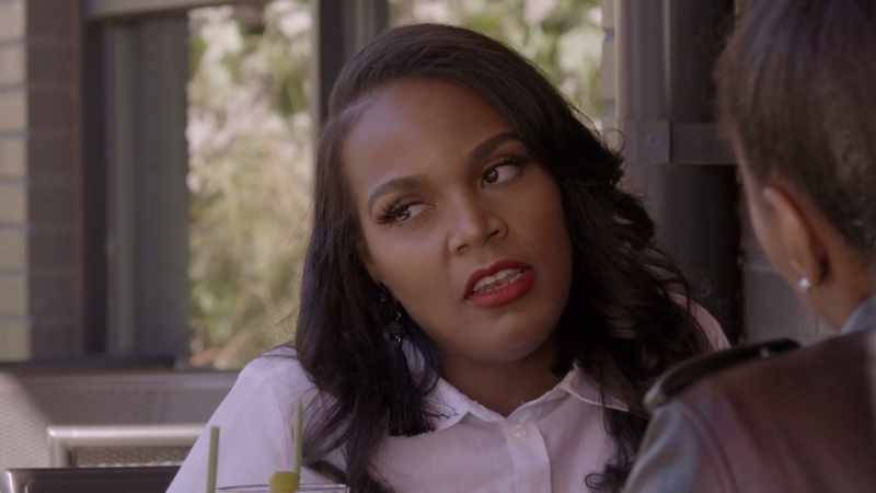Since he, you know, is Caucasian, and you've dated mostly black guys?