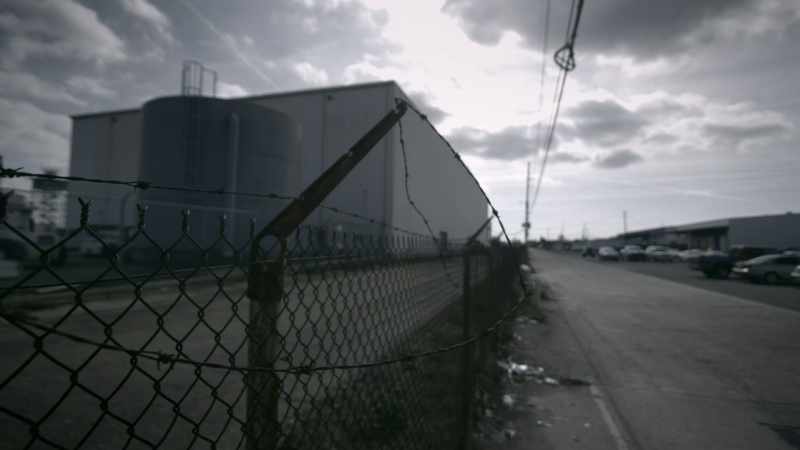 Since it was by a construction yard that had a camera