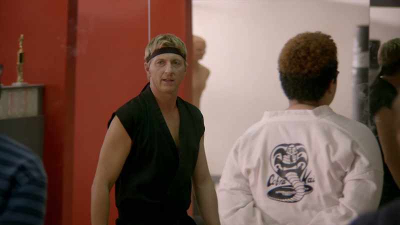 Since you joined Cobra Kai, I have been hard on you