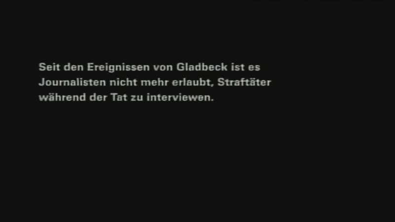 Since the Gladbeck hostage crisis