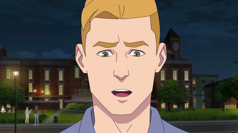 Sinclair's face, a, a scalpel