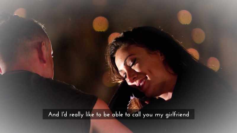 SINGER: # And then she asked me