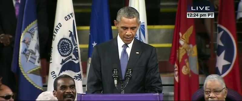 (SINGING) Amazing grace