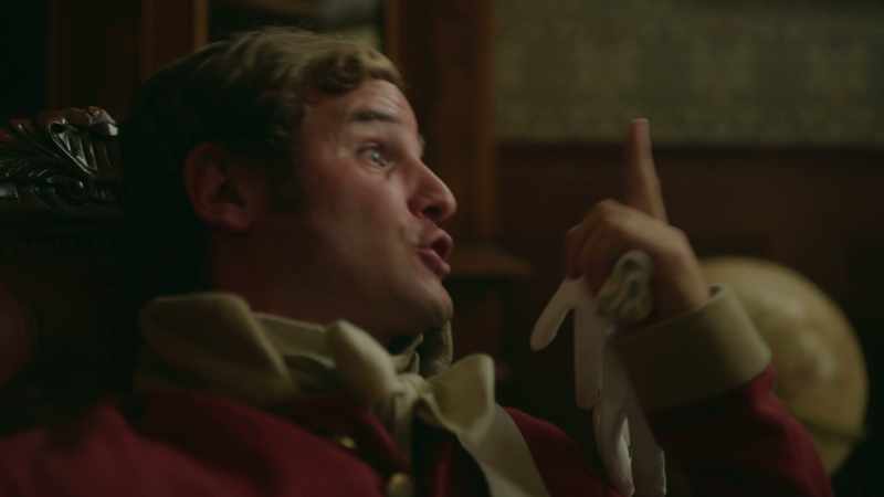 (SINGING) I know a man with a turnip for a nose