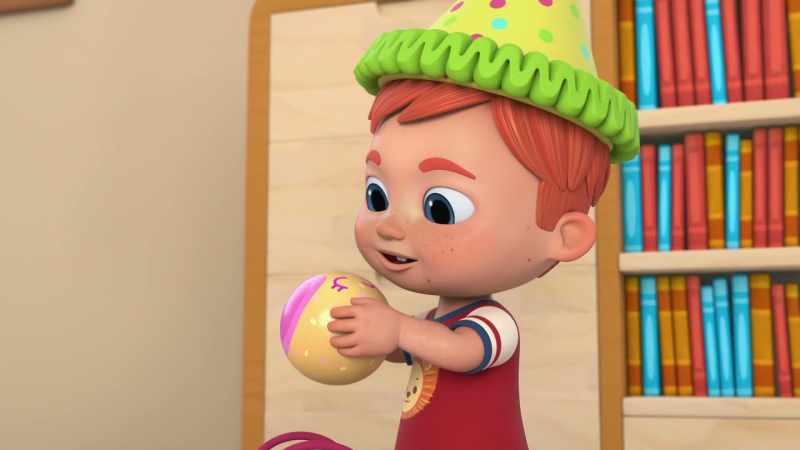 [singing] ♪ I love this present for Cece ♪