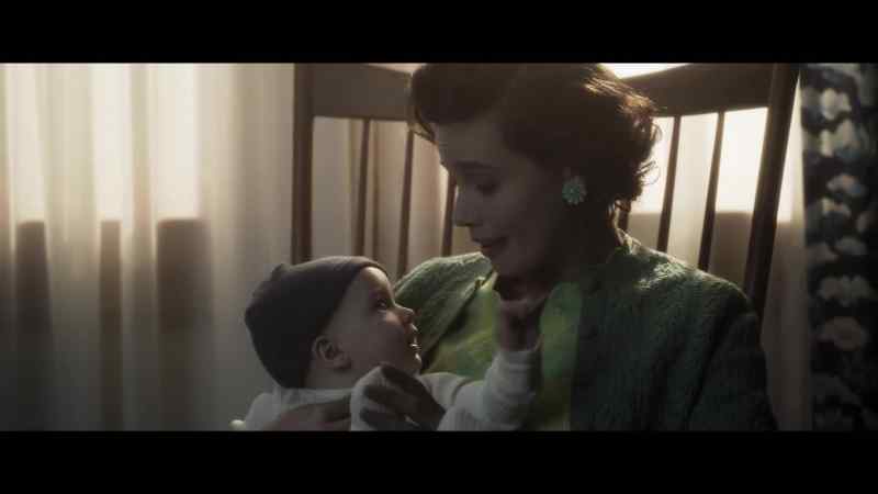 (singing in foreign language) -(baby cooing)