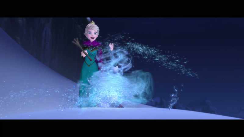 (SINGING) Let it go! Let it go!