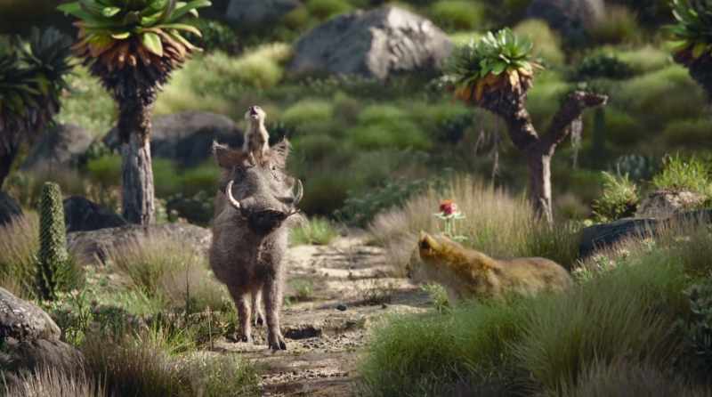 (SINGING) ♪ Why, when he was a young warthog ♪
