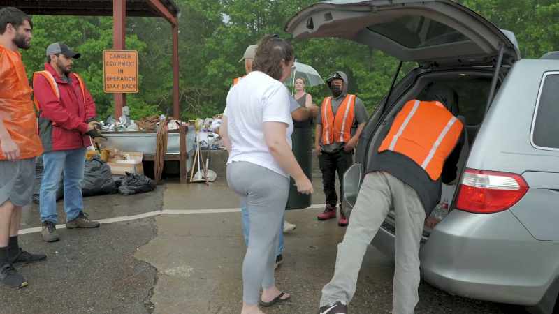 Single-stream recycling came about