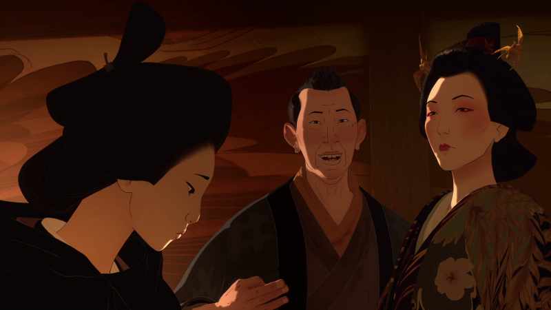 Sings, dances, calligraphy, koto