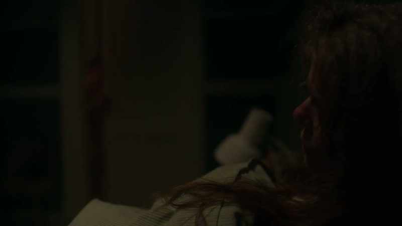 [sinister music playing] -[door creaks open]
