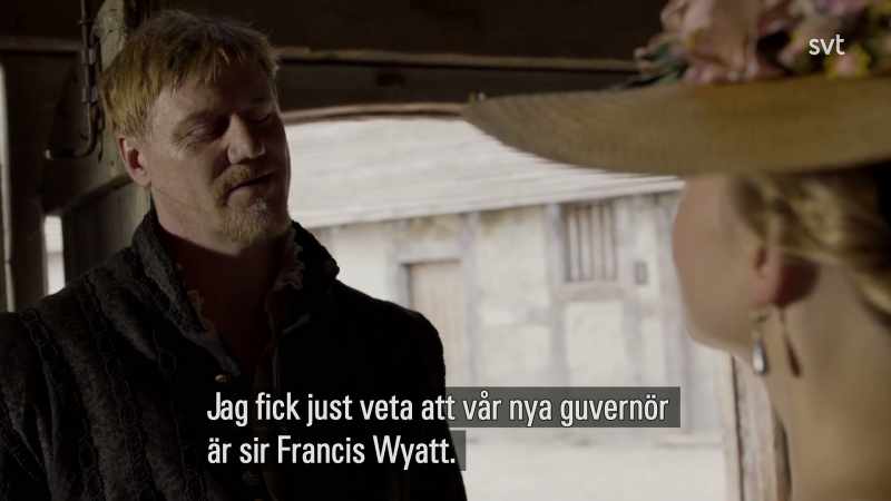 Sir Francis Wyatt. - Oh, but that's marvellous!
