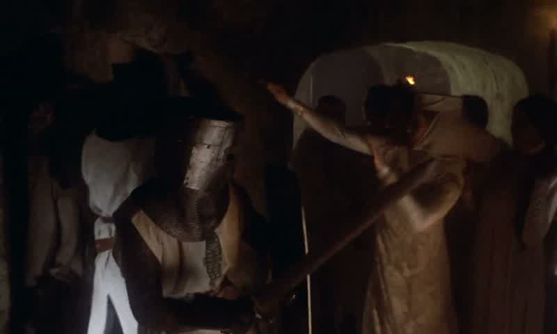I can tackle this lot single handed Yes let him tackle us single handedNo Sir Galahad ComeHonestly I can handle this lot easilyYes let him handle us easily Go QuickWait Please I can defeat them