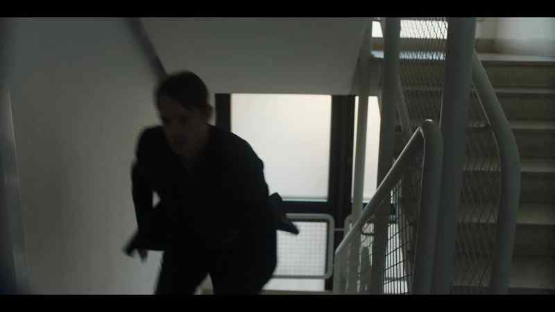 Sir, they left the stairwell on floor two