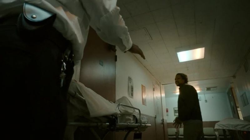 Sir. Sir, you can't be here. -Fuck off, man!