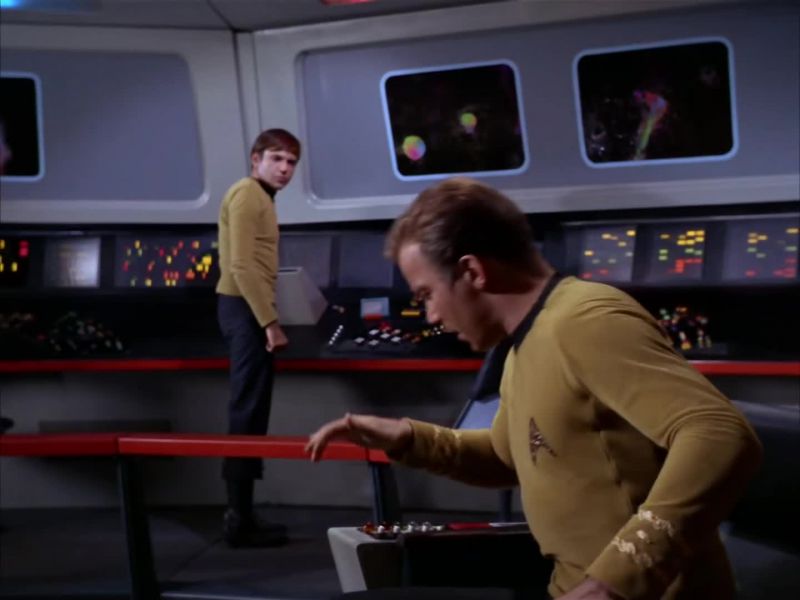 Sir, the creature's in my cabin. It's got Mr. Spock