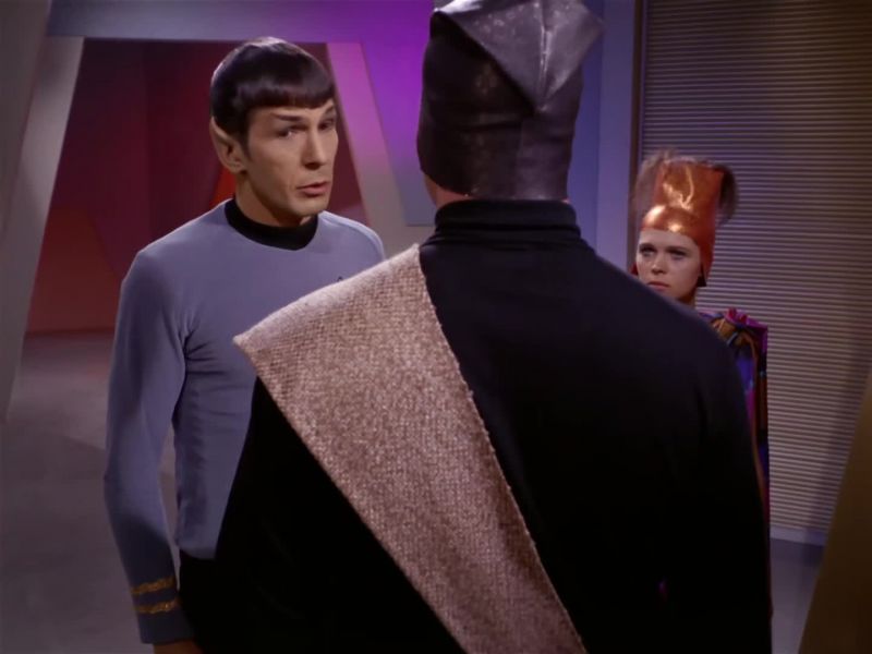 Sir, there's a multi-legged creature crawling on your shoulder