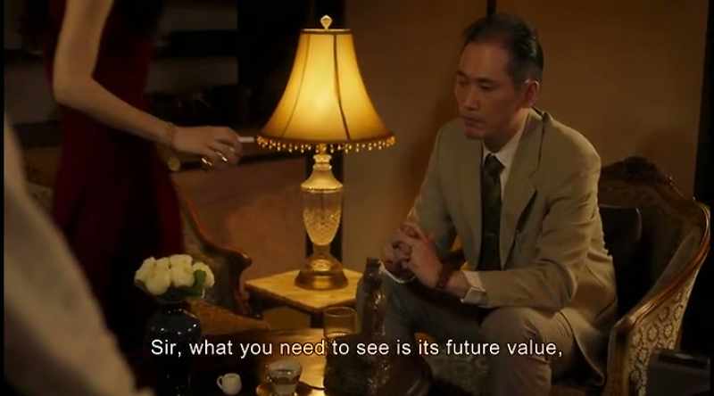 Sir, what you need to see is its future value