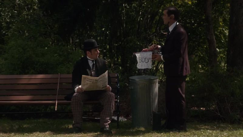 Sir, why was Ed Ward trying to kill Charlie Chaplin?