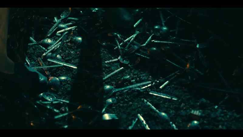 (SIREN BLARING) (CLATTERING UNDERFOOT)