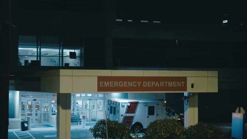 [sirens sound] -the broken leg and wrist