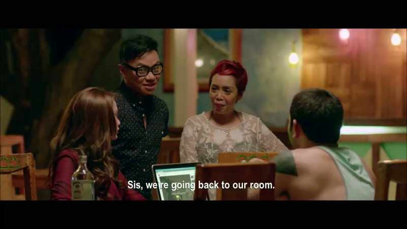 Sis, we're going back to our room