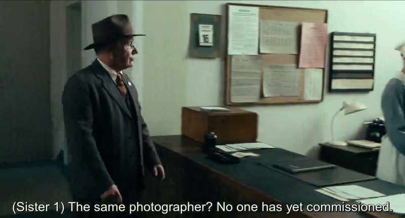 (Sister 1) The same photographer? Nobody has commissioned him?