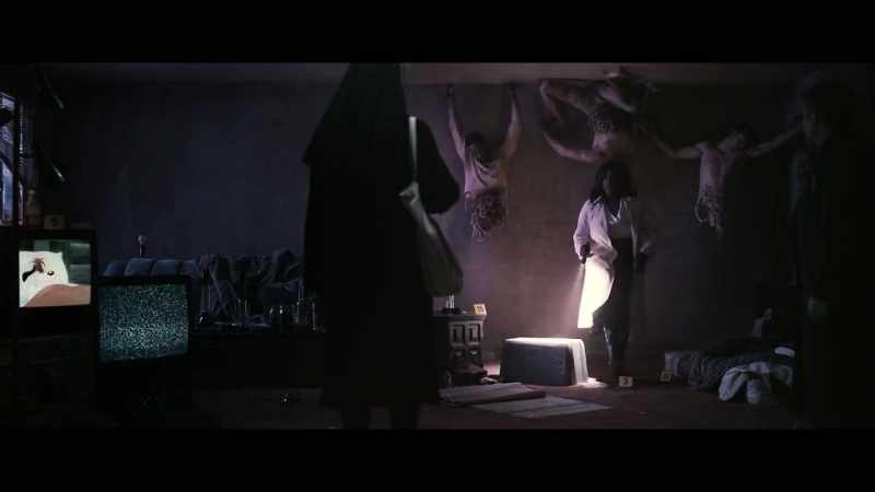 Sister, you cannot be here. Out. Out, out, out