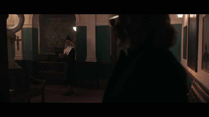Sister Mary Loquacious is about to be handed