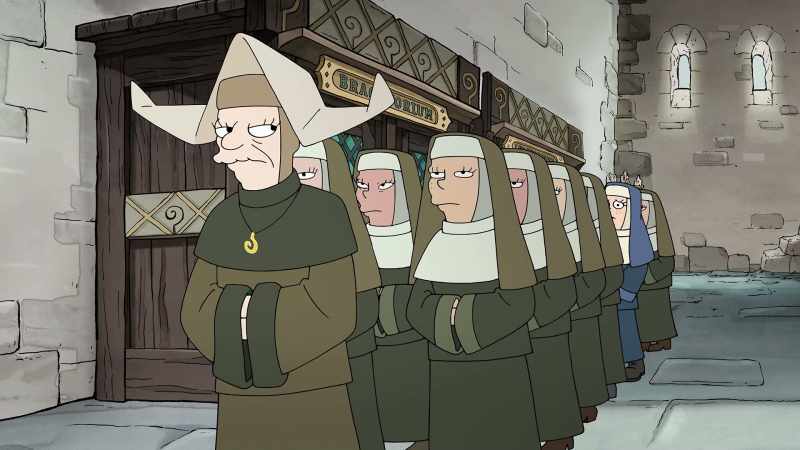 Sister Tiabeanie, you're late again!