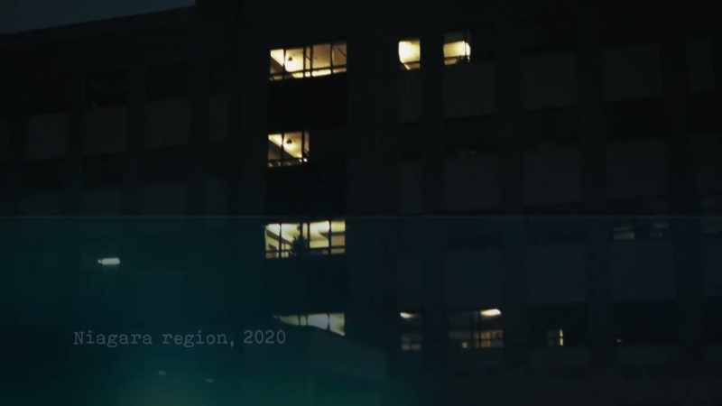 Sits an austere assisted-living facility