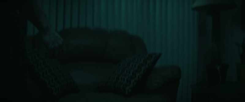 Sitting in the living room