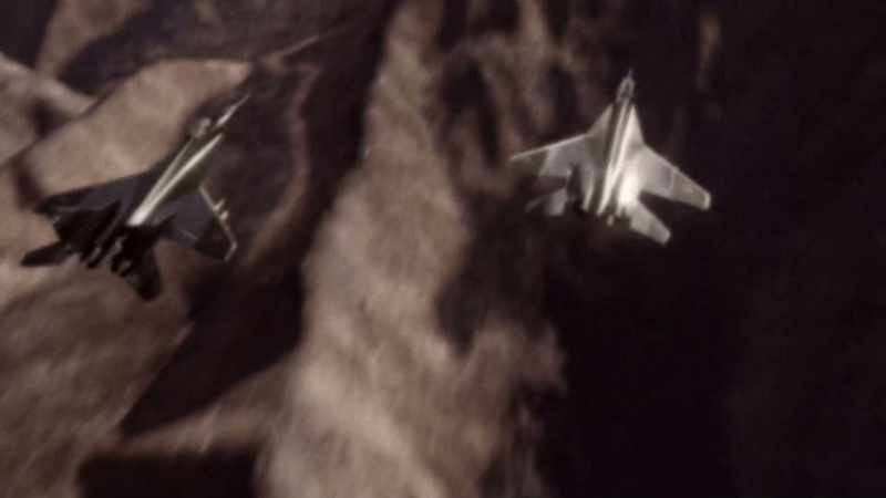 Six aircrafts were shooting at UFOs