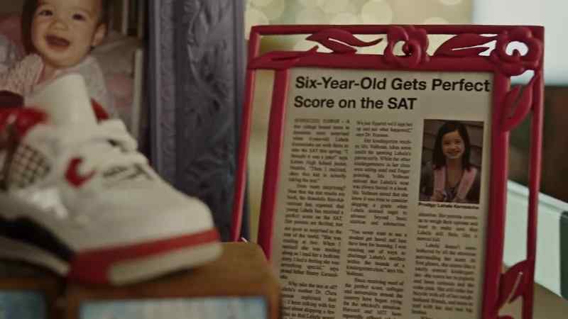 SIX-YEAR-OLD GETS PERFECT SCORE ON THE SAT