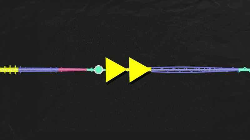 Skip ahead just 20 seconds and another unexpected shift happens