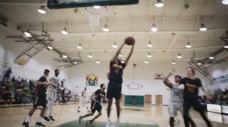 Skip pass, they swing it to Polynice for three