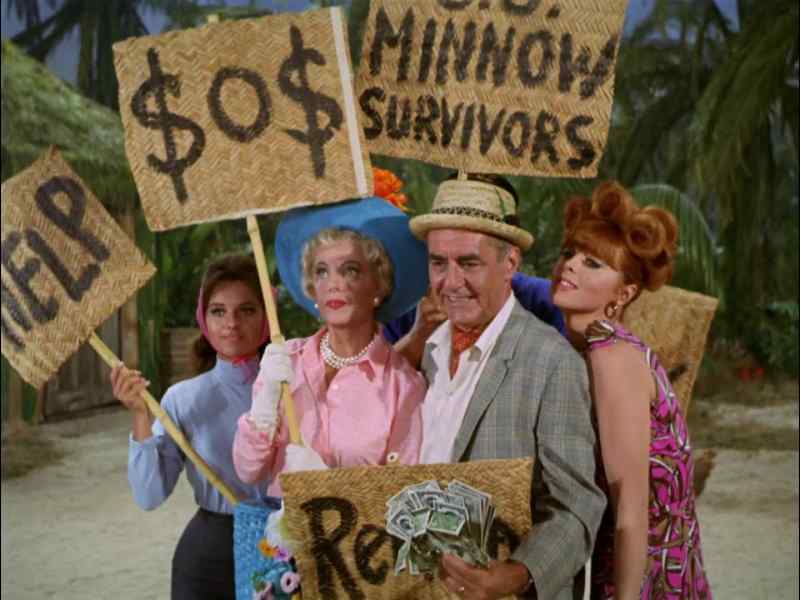 (Skipper) 'What are you doing back there, Gilligan?'