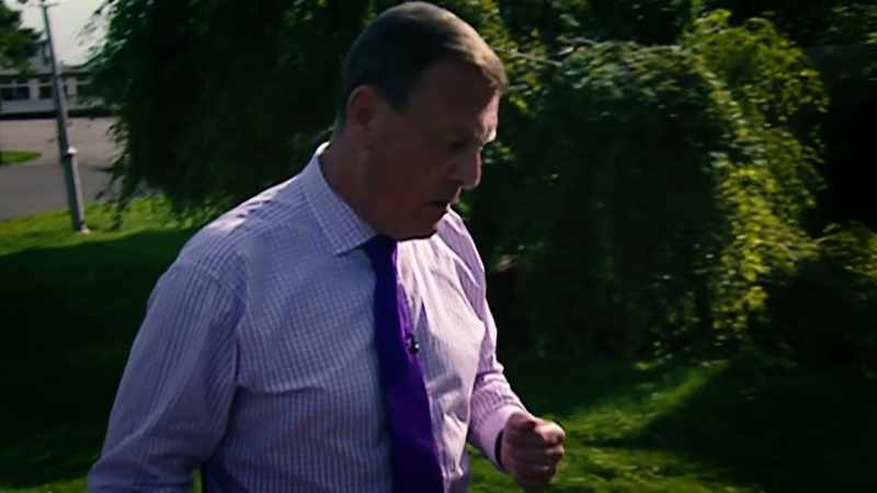 Sky News presenter Jeremy Thompson
