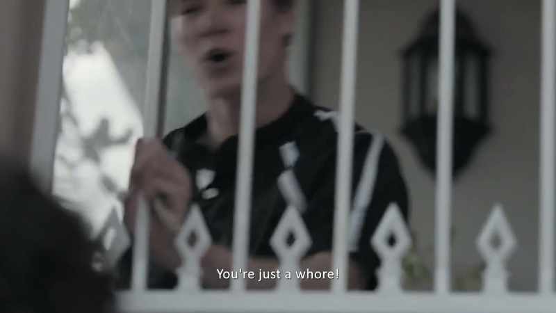 (slams gate)