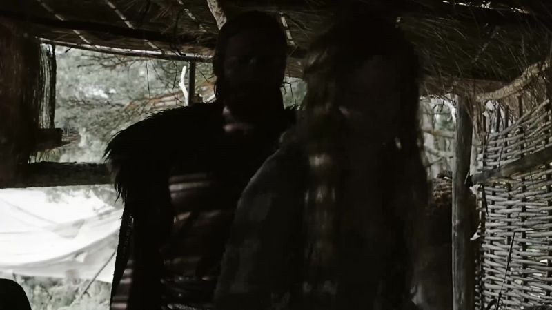(slave girl gasps, frightened)