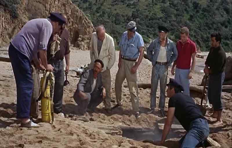 Slaver! Wrecked with men under hatches