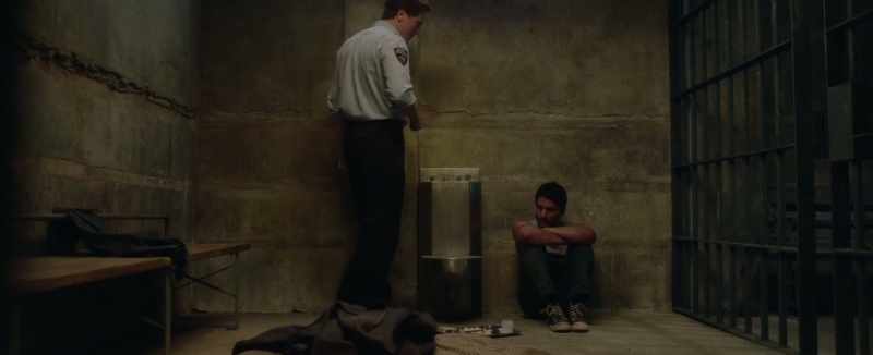 Sleeping on the floor wearing dirty clothes