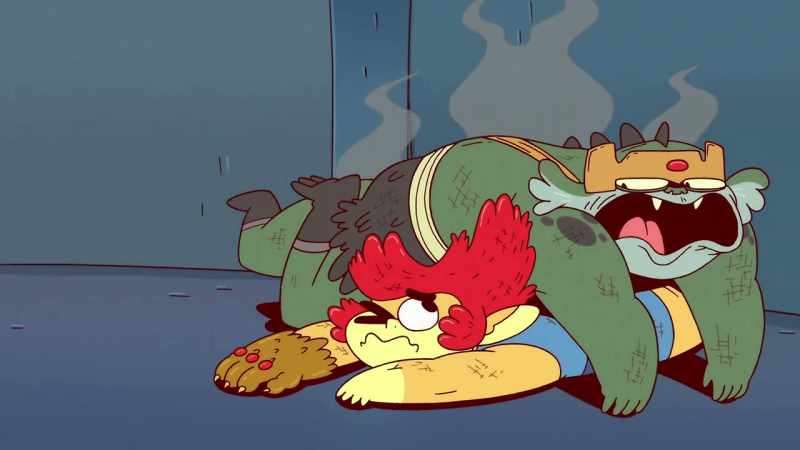 [Slithe groaning]