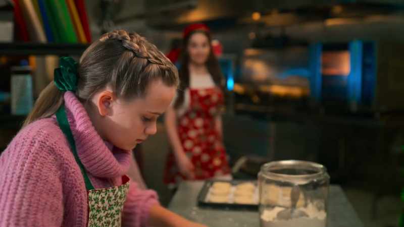 [slow festive music]