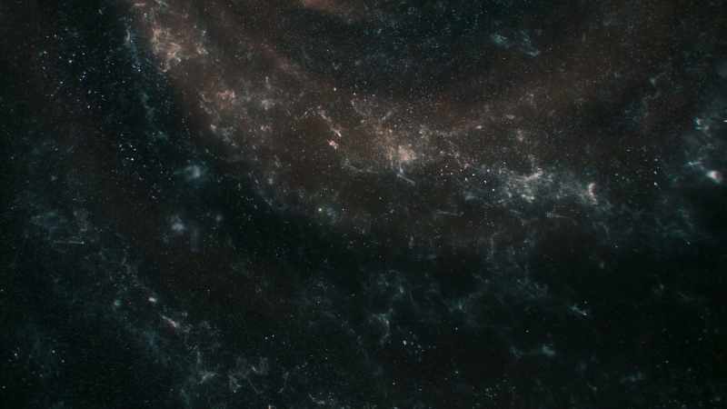 slowly spinning around their common centre of mass