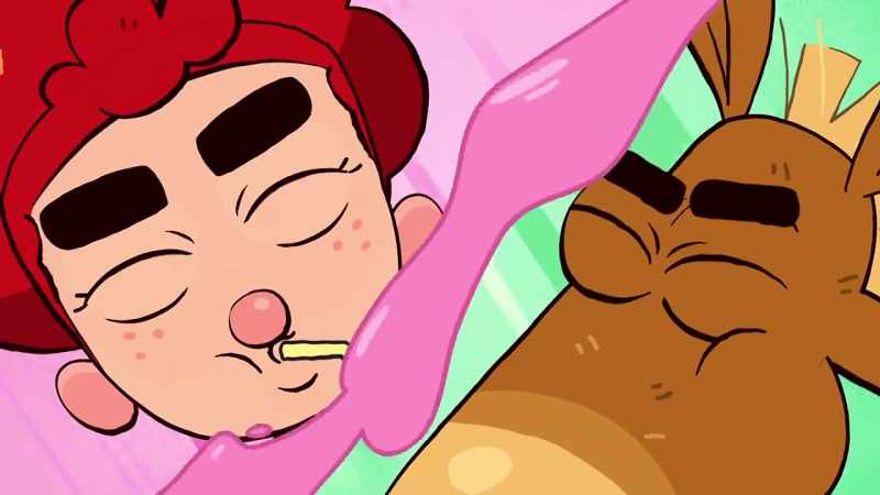 [slurping]
