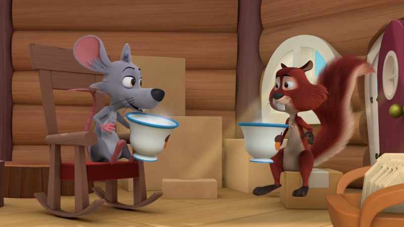 [slurps] Oh, boy! A rat could get used to this!