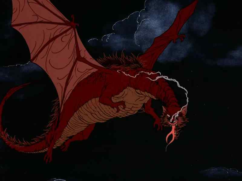 (Smaug continues roaring)