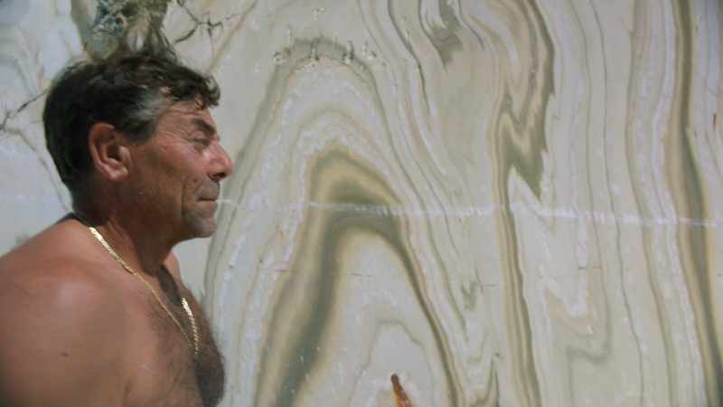 SMITH: Franco Barattini helps extract